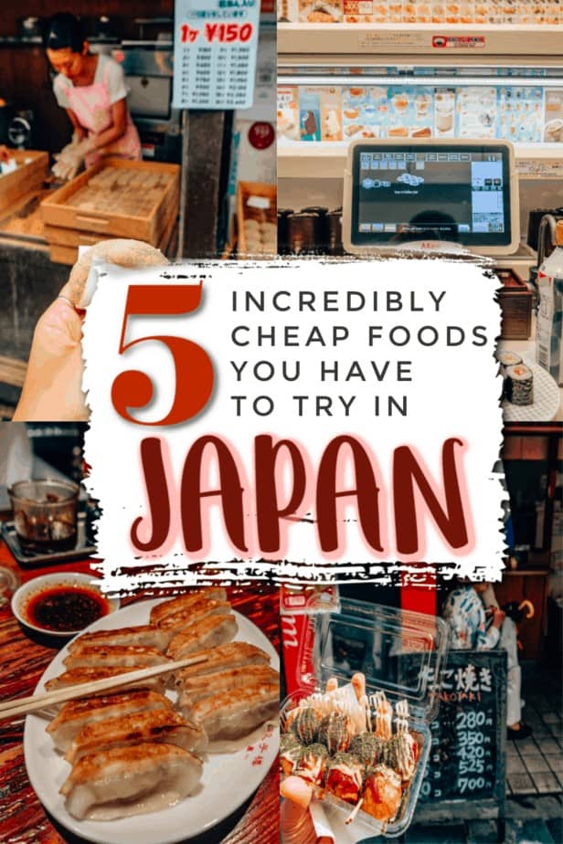 What a Cheap Japanese Meal Looks Like