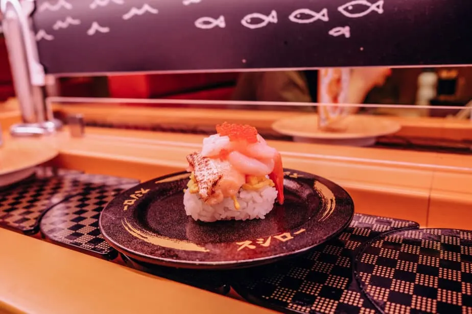 conveyor belt for sushi