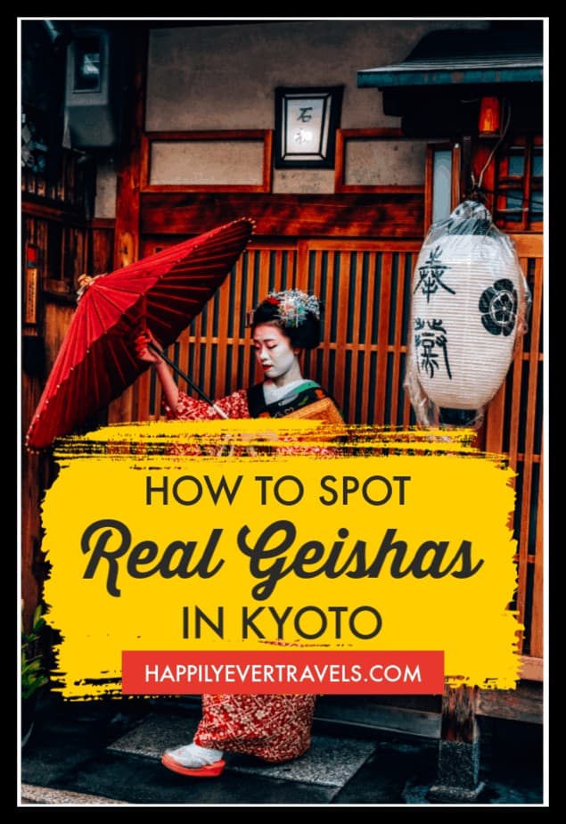 How to Spot Real Geishas in Kyoto