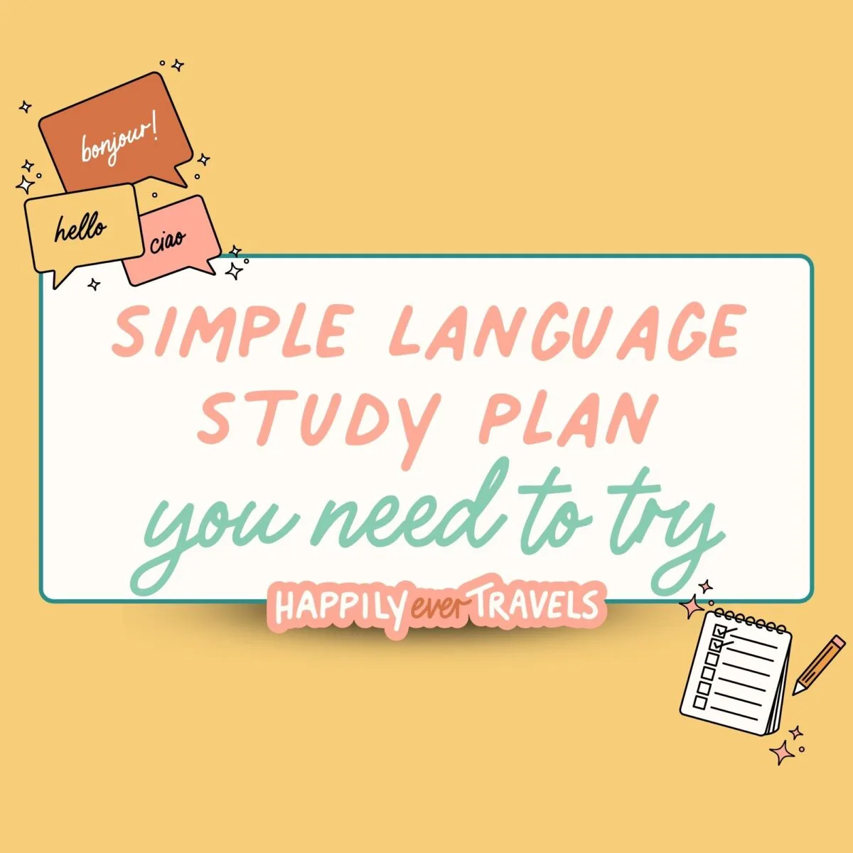 The Super Simple Language Study Plan You Need to Try