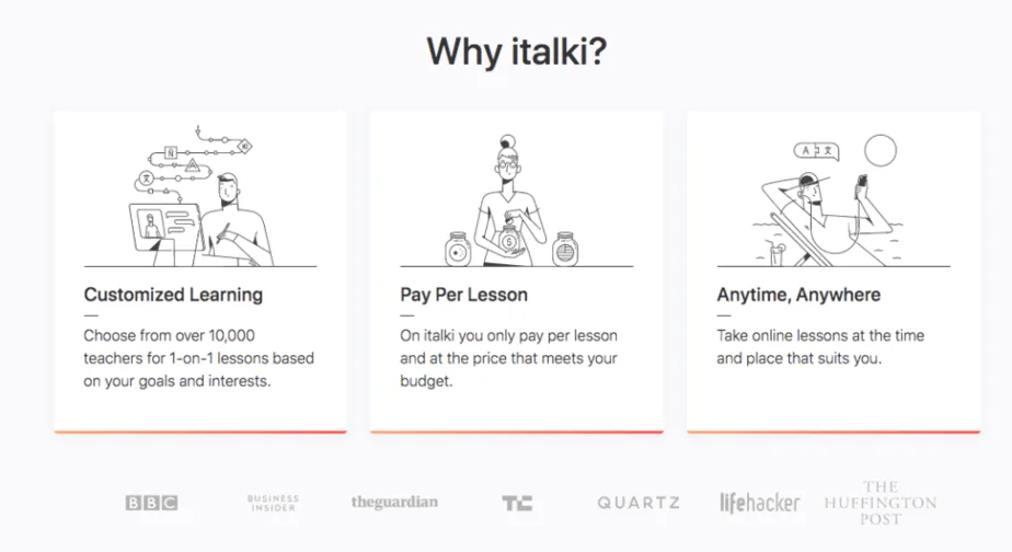 why use italki to learn a language