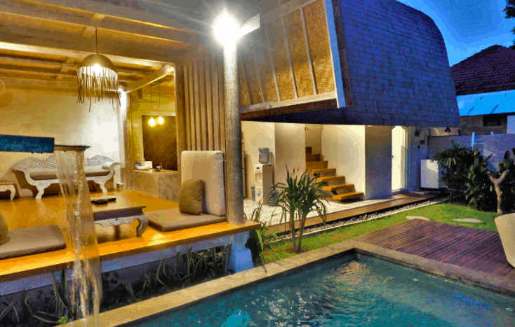 villa in Bali with private pool