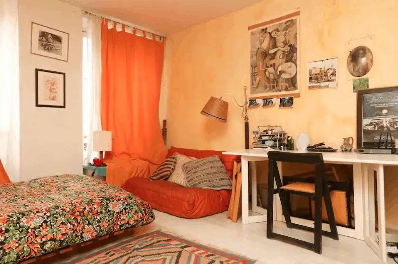 small apartment on Airbnb