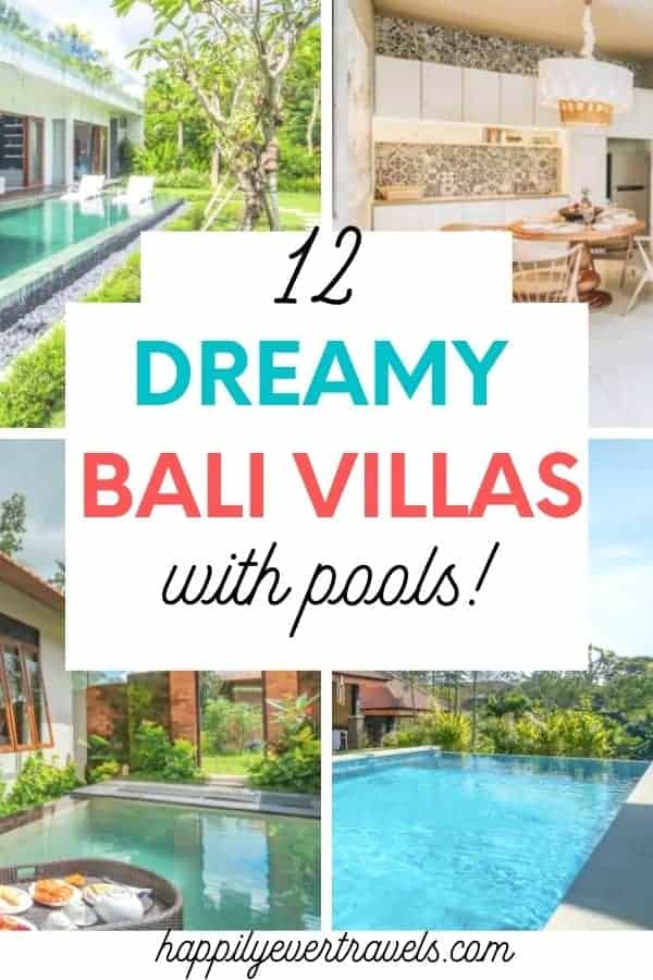 Bali Villas with pools