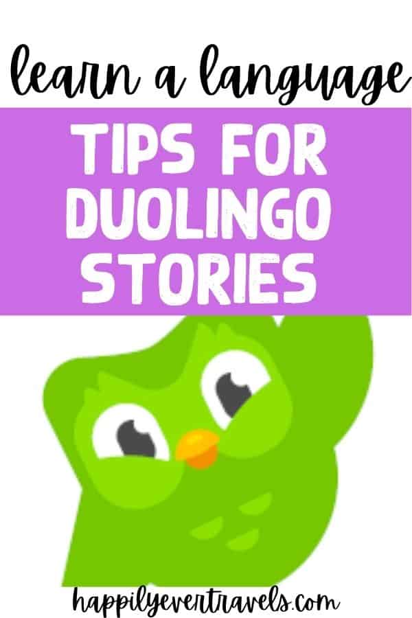 tips for duolingo stories