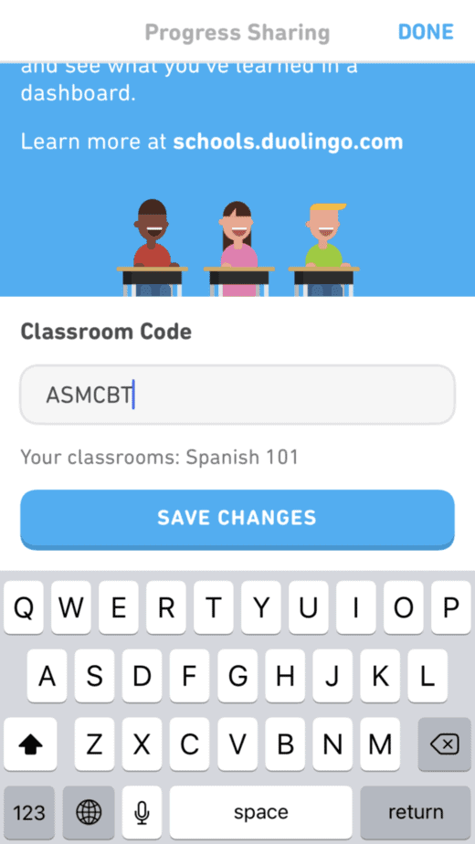 Classroom Code in Progress Sharing