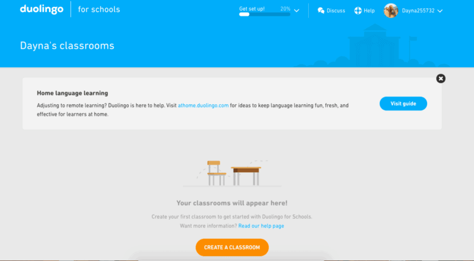 duolingo for schools classrooms