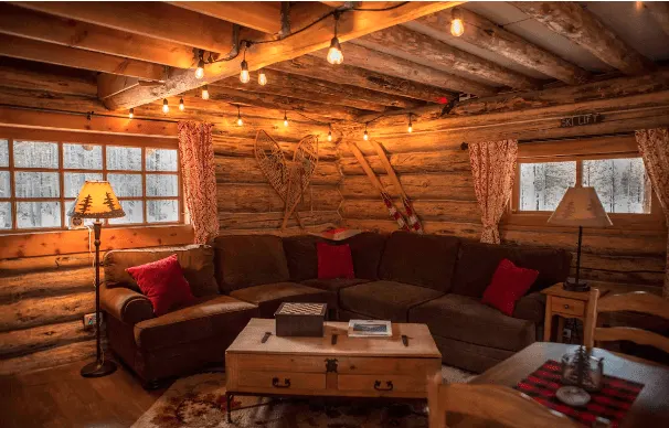 Log cabin for rent in Oregon