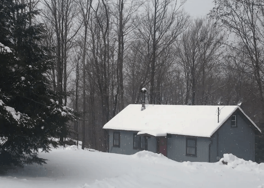 Snow cabin rental in Catskills