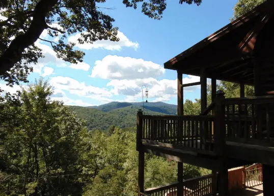 Airbnb with mountain view Blue Ridge