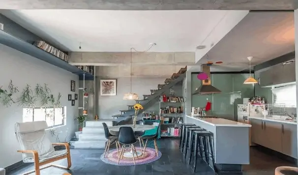 Loft apartment in Mexico City