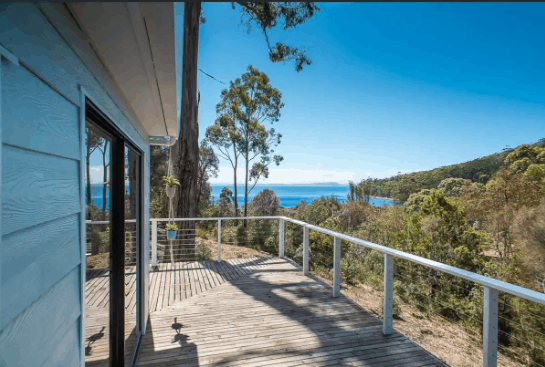 House with ocean view Tasmania Airbnb
