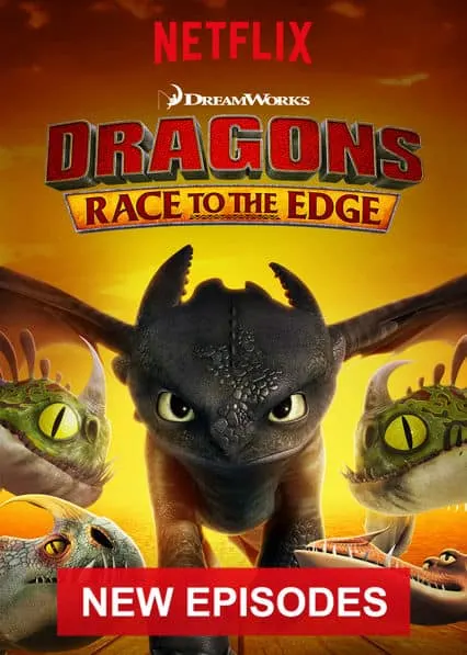 Dragons Italian cartoon on Netflix