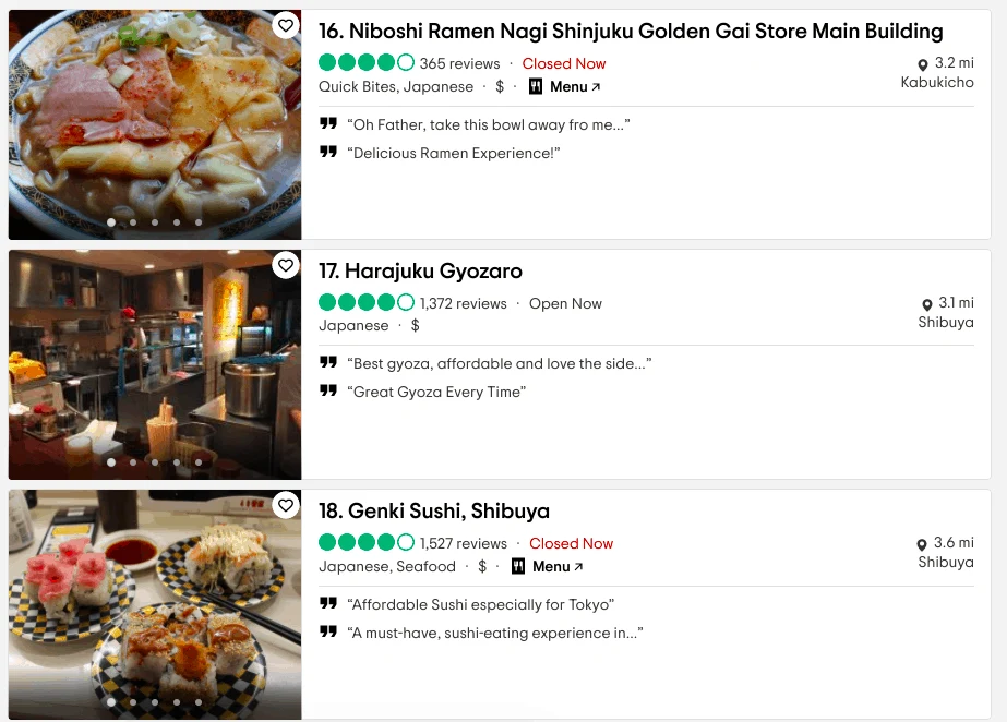 Cheap food in Japan on Tripadvisor