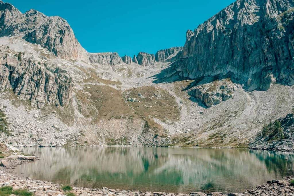 lake in Mercantour National Park