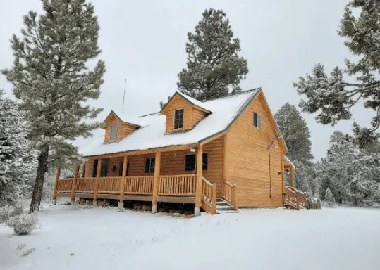 snow cabin in Zion Airbnb rental