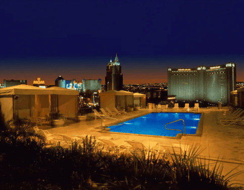 Rooftop pool Airbnb Las Vegas