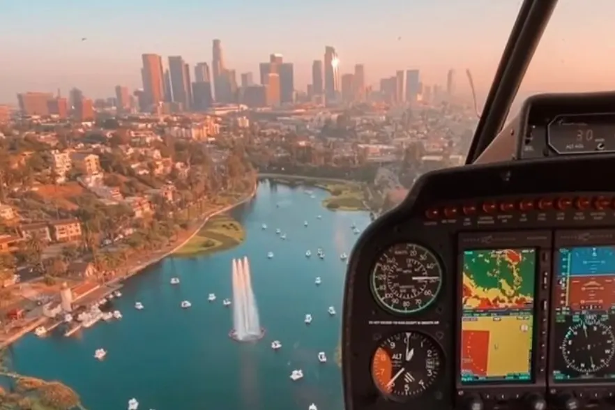 Skyline helicopter tour Los Angeles
