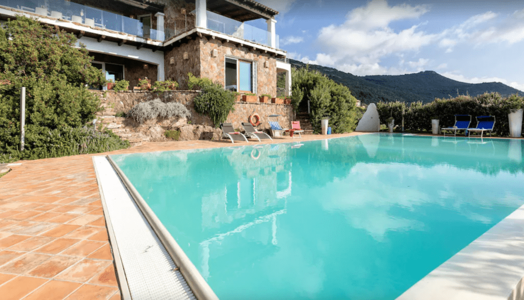 large villa in sardinia for rent