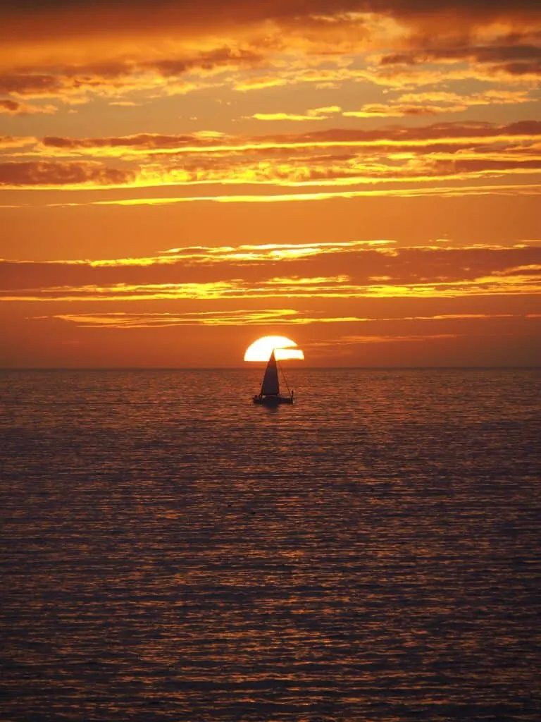 Kona Sunset sail