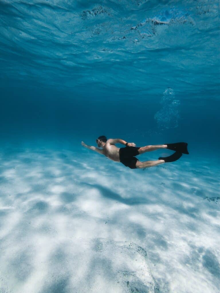free diving molokini