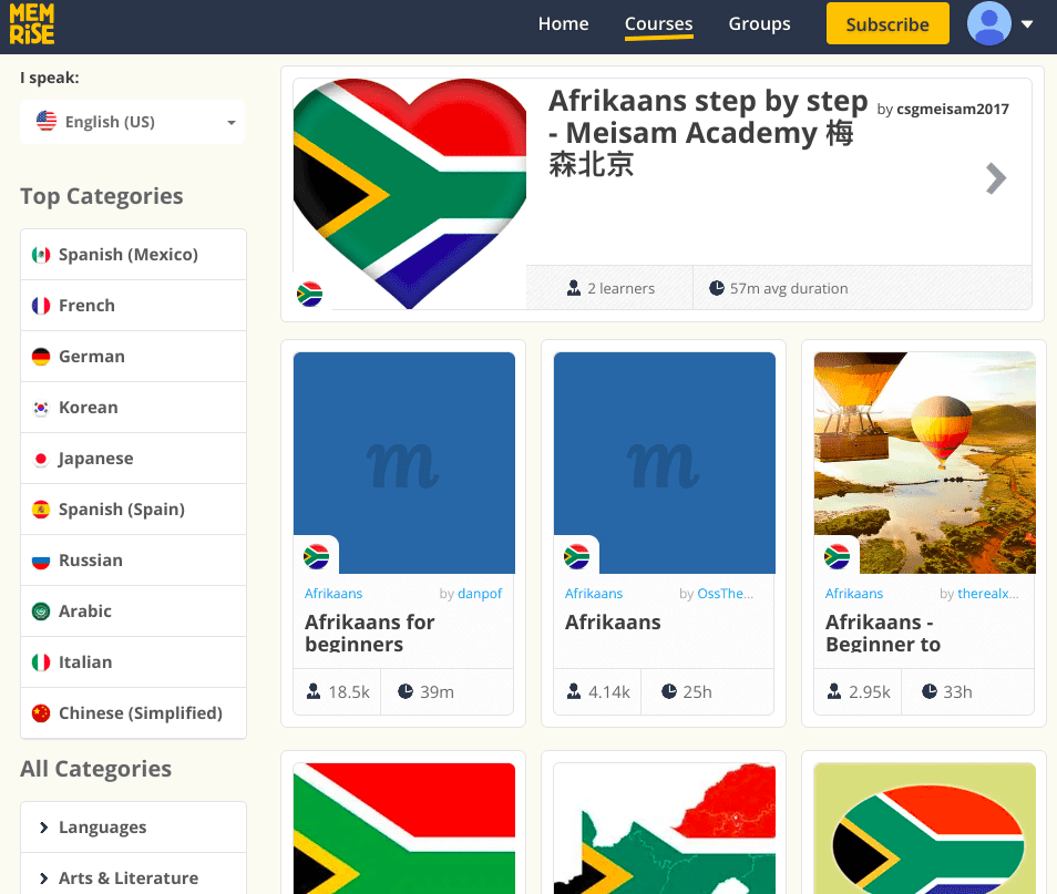 afrikaans learning resources