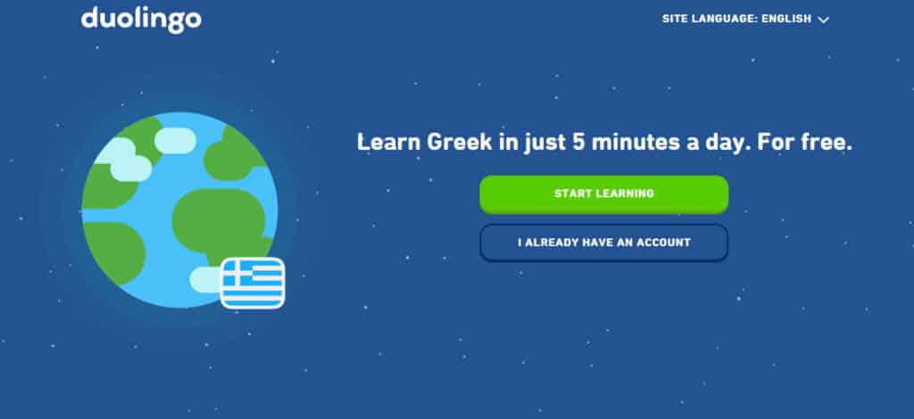 duolingo greek website