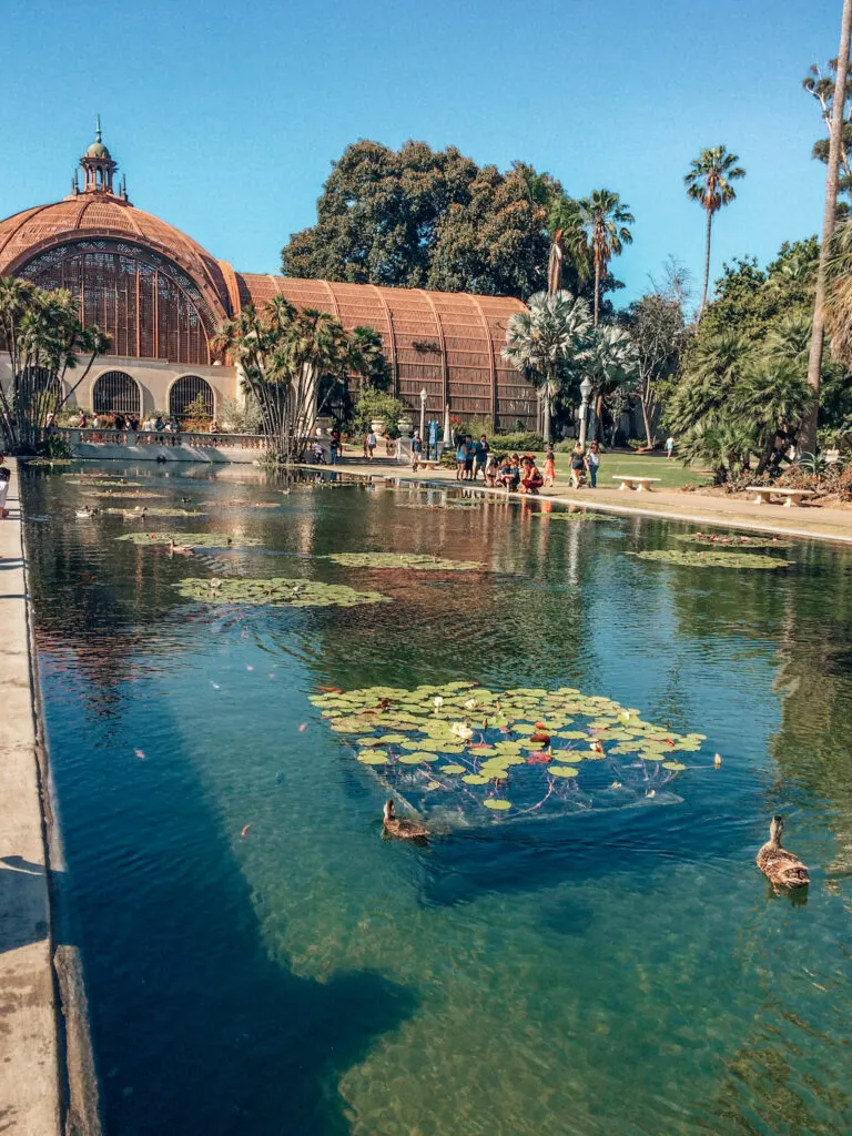 Lily Pond in Front of the Botanical Building