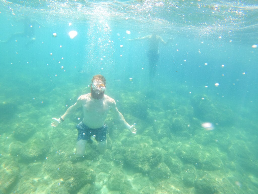 snorkeling in polignano a mare