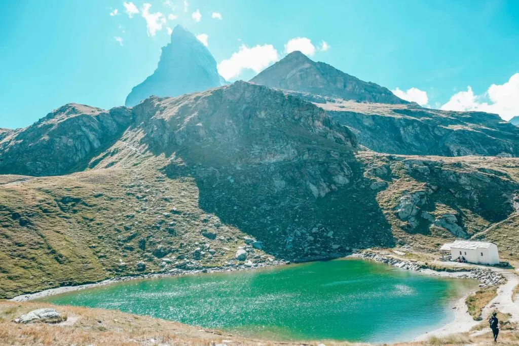mountain lake in Zermatt