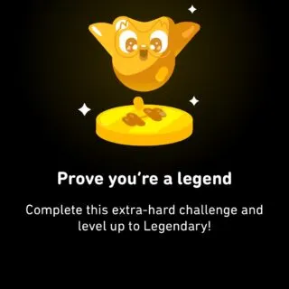 duolingo legendary level